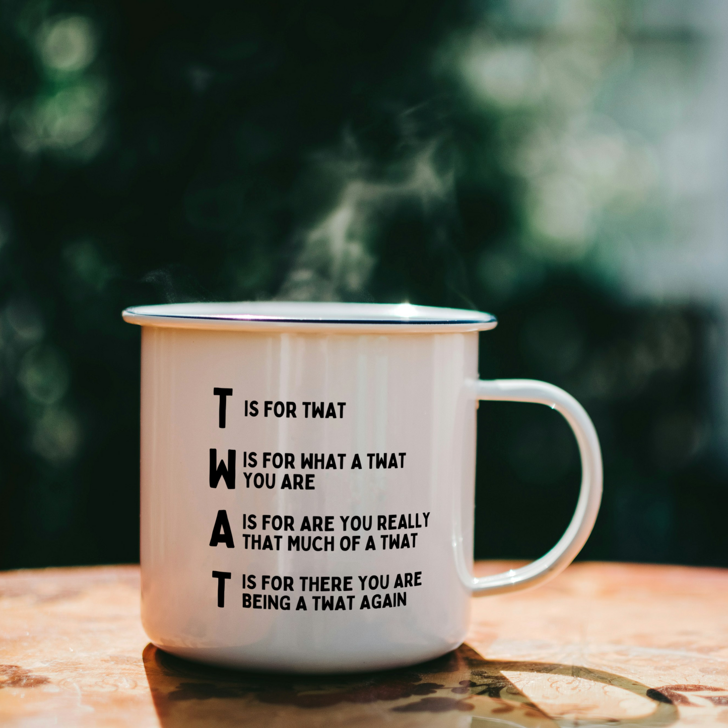 T Is For Twat | Mug
