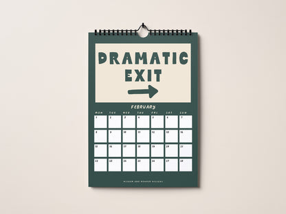 2027 Calendar | The Anxious Edition