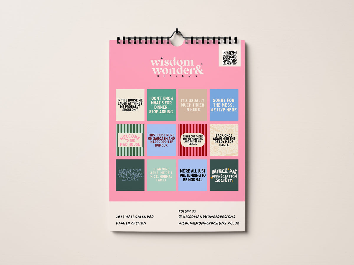 2027 Calendar | The Family Edition