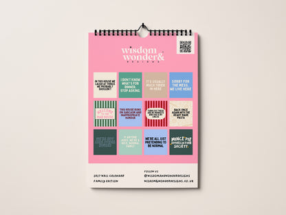 2027 Calendar | The Family Edition