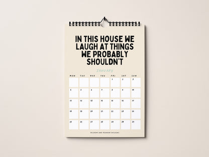 2027 Calendar | The Family Edition