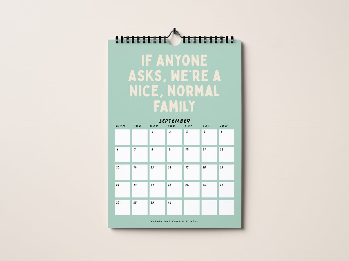 2027 Calendar | The Family Edition