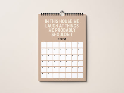 2027 Calendar | The Favourites Edition