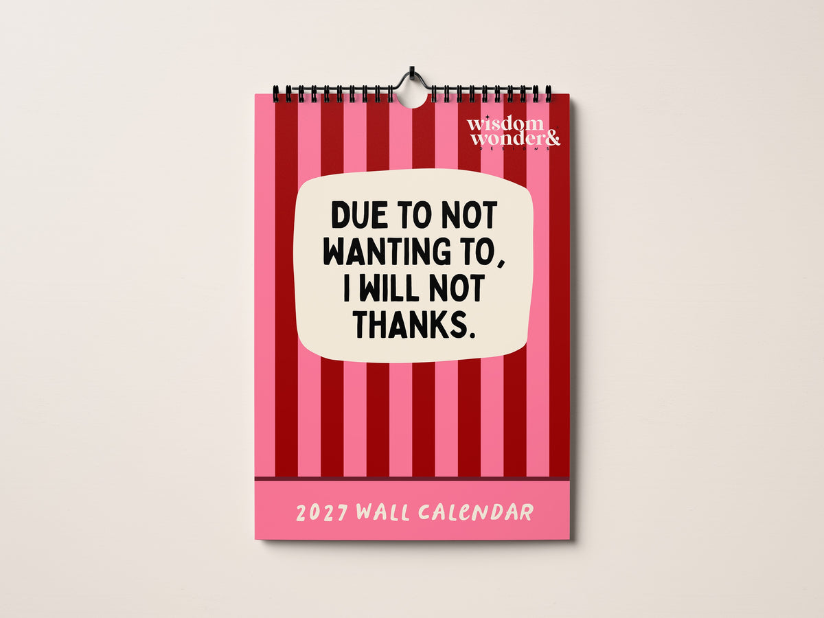 2027 Calendar | The Favourites Edition