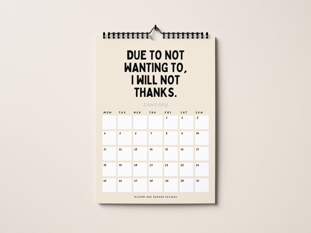 2027 Calendar | The Favourites Edition