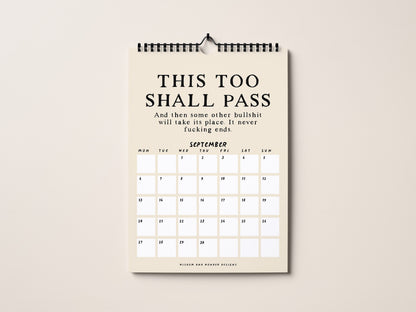 2027 Calendar | The Favourites Edition