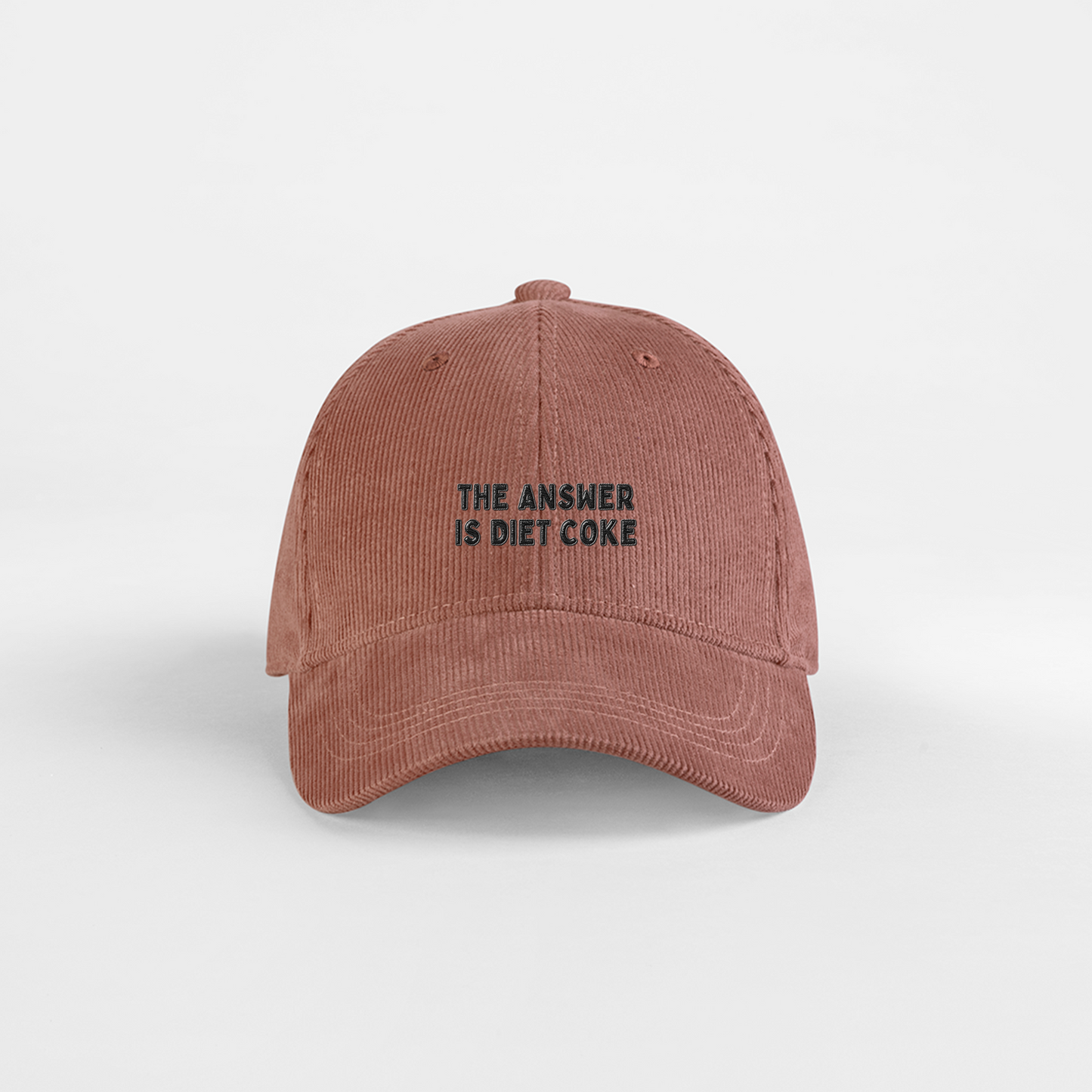 The Answer Is Diet Coke | Organic Cord Cap