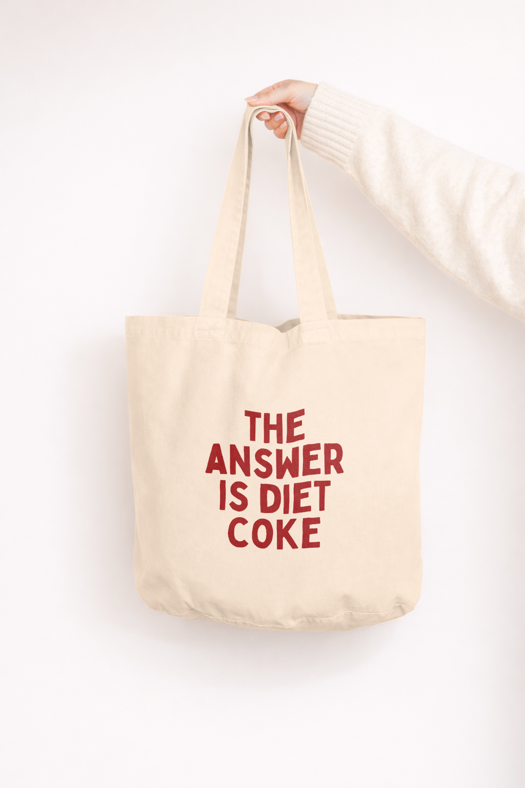 The Answer Is Diet Coke | Tote Bag