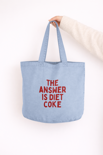 The Answer Is Diet Coke | Tote Bag