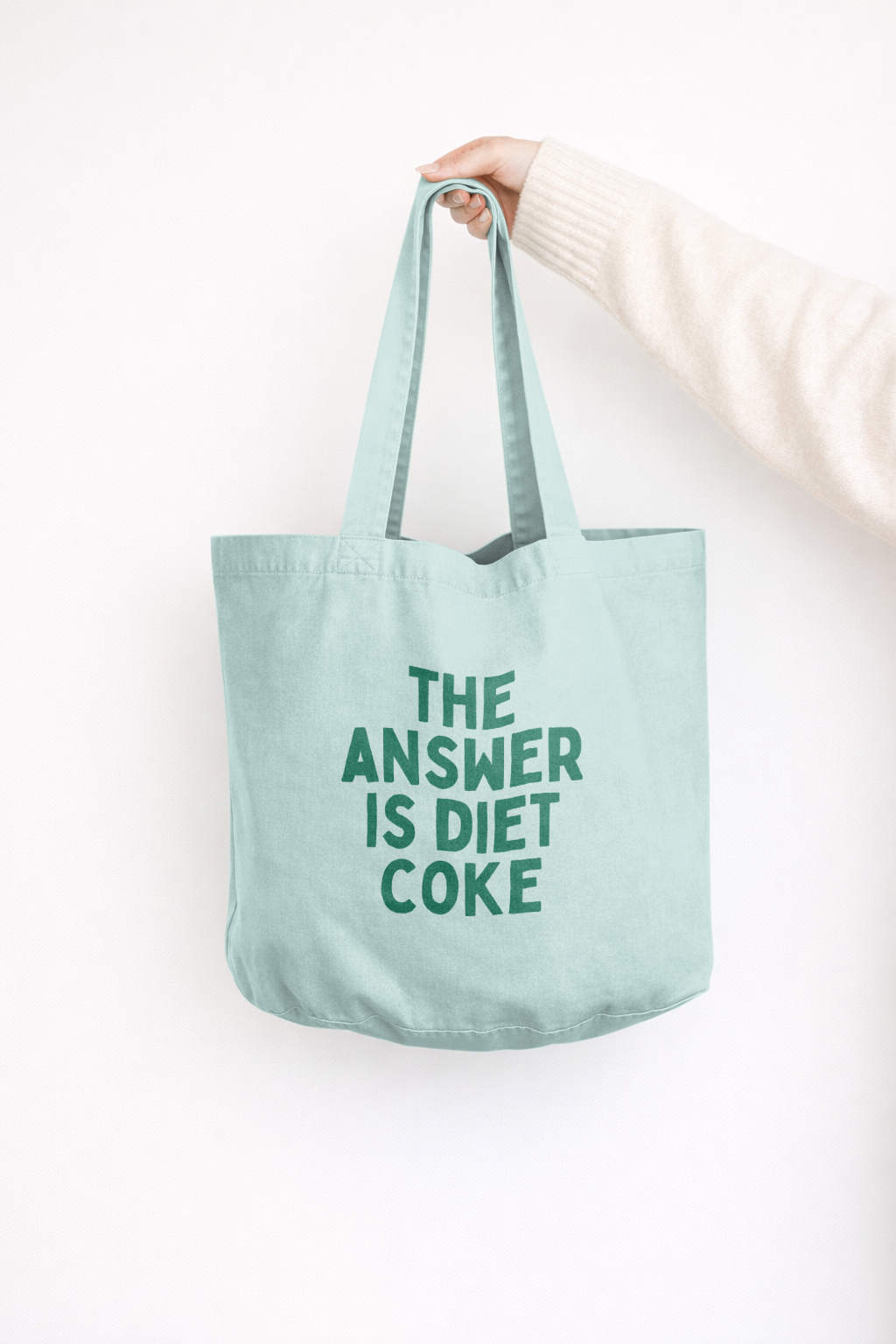 The Answer Is Diet Coke | Tote Bag