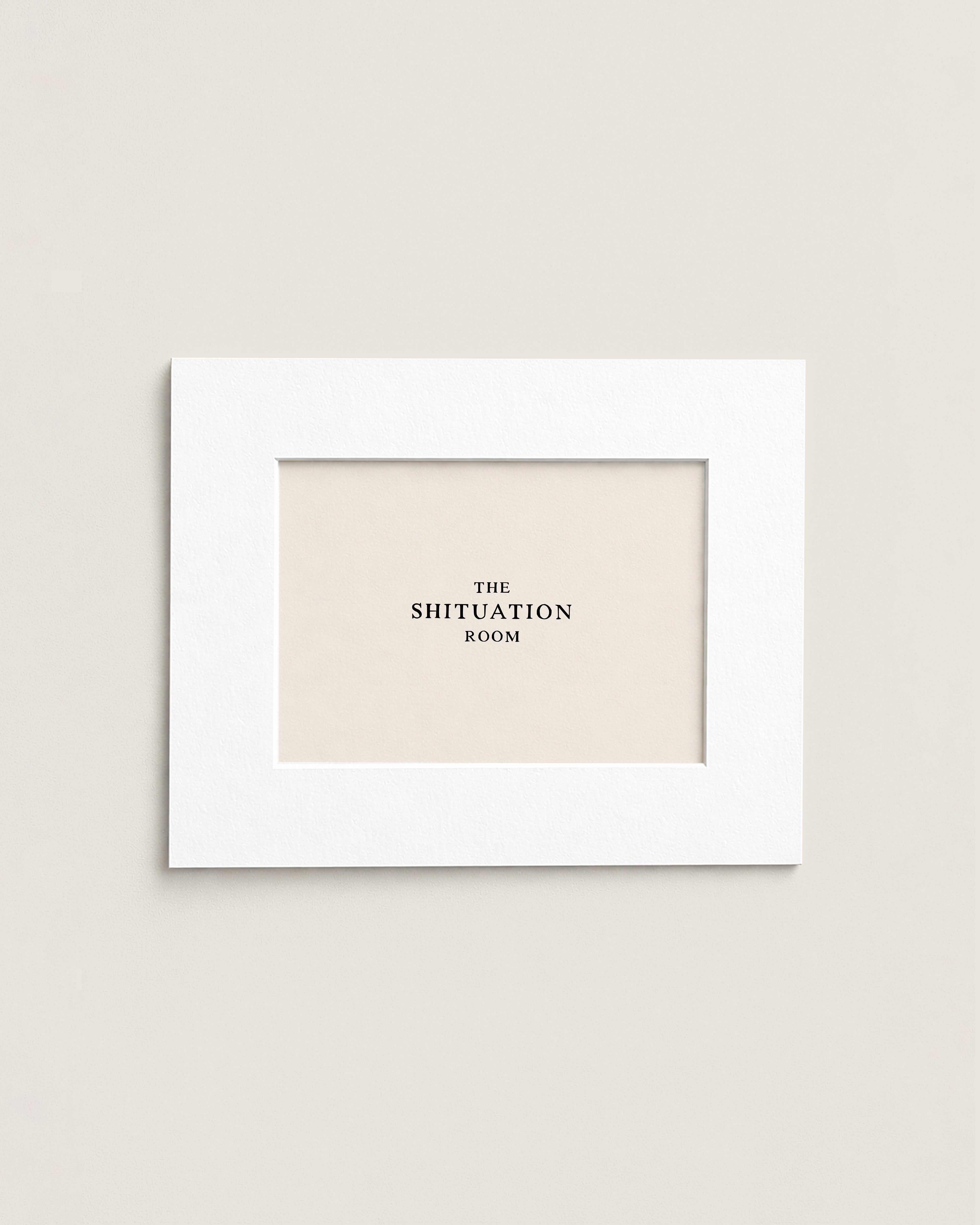 The Shituation Room | Mini Print