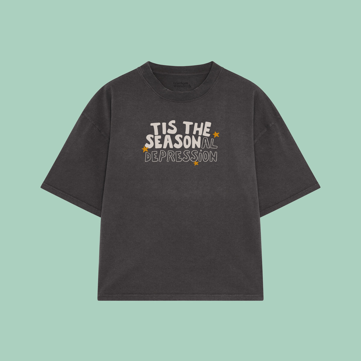 Tis The Seasonal Depression | Christmas Boxy T Shirt