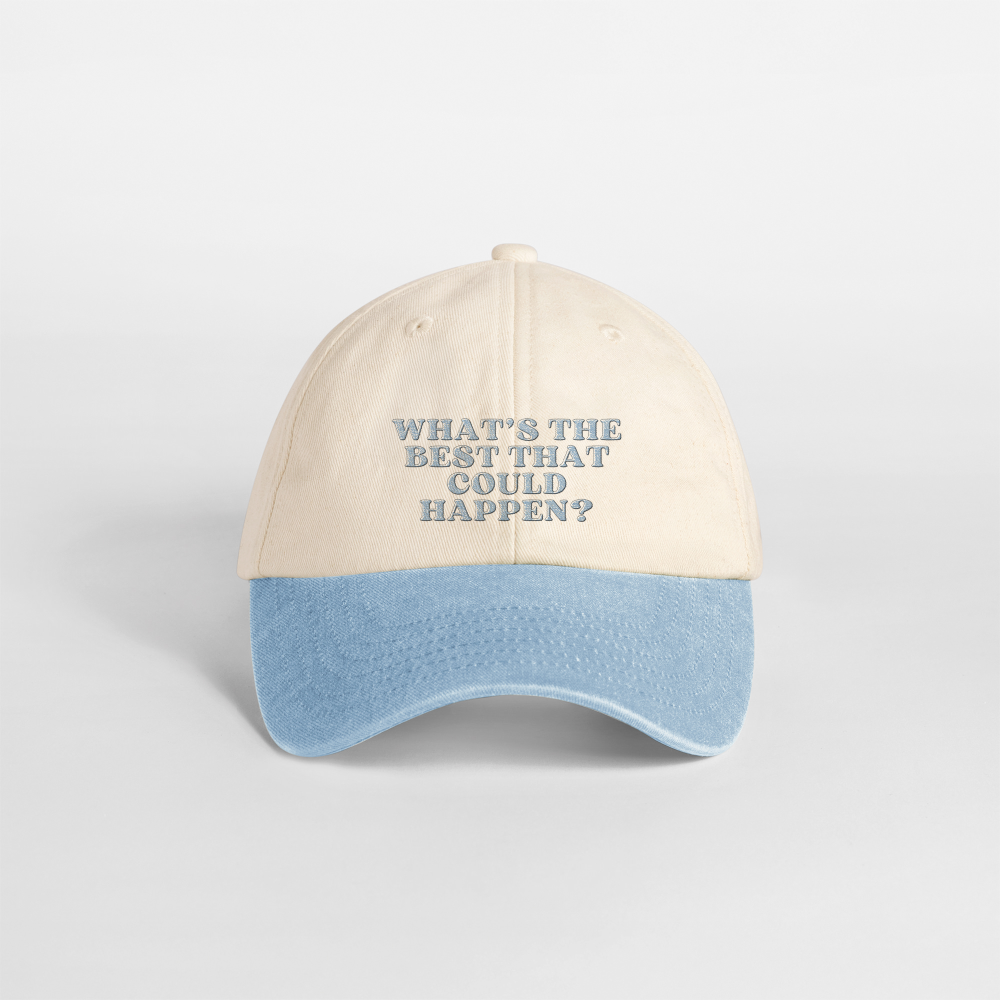What's The Best That Could Happen? | Vintage Two Tone Cap