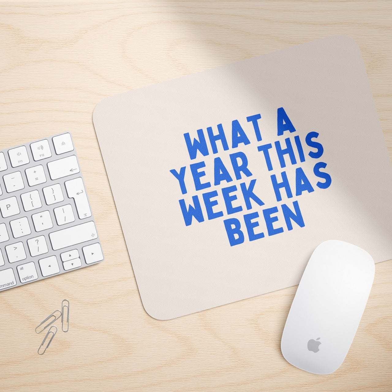 What A Year This Week Has Been | Mouse Mat