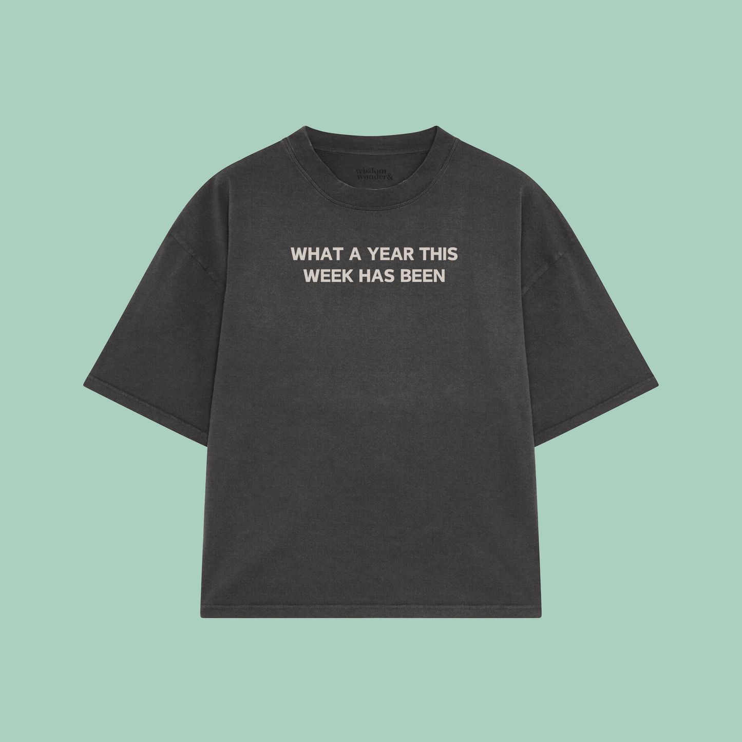 What A Year This Week Has Been | Boxy T Shirt