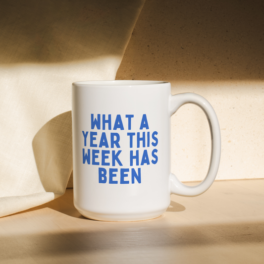 What A Year This Week Has Been | Mug