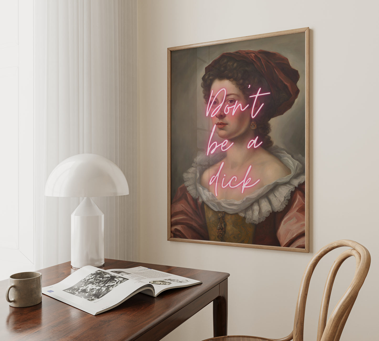 Digital Download | Don't Be A Dick | Modern Renaissance | Pink