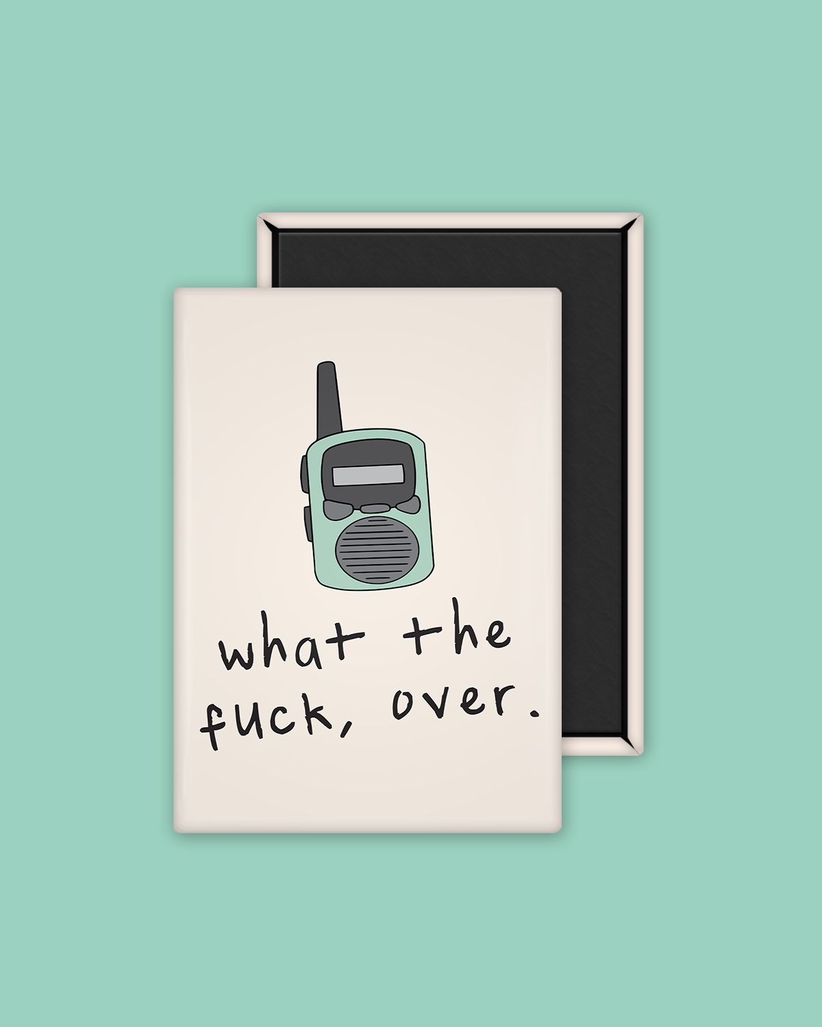 What The Fuck | Ceramic Magnet