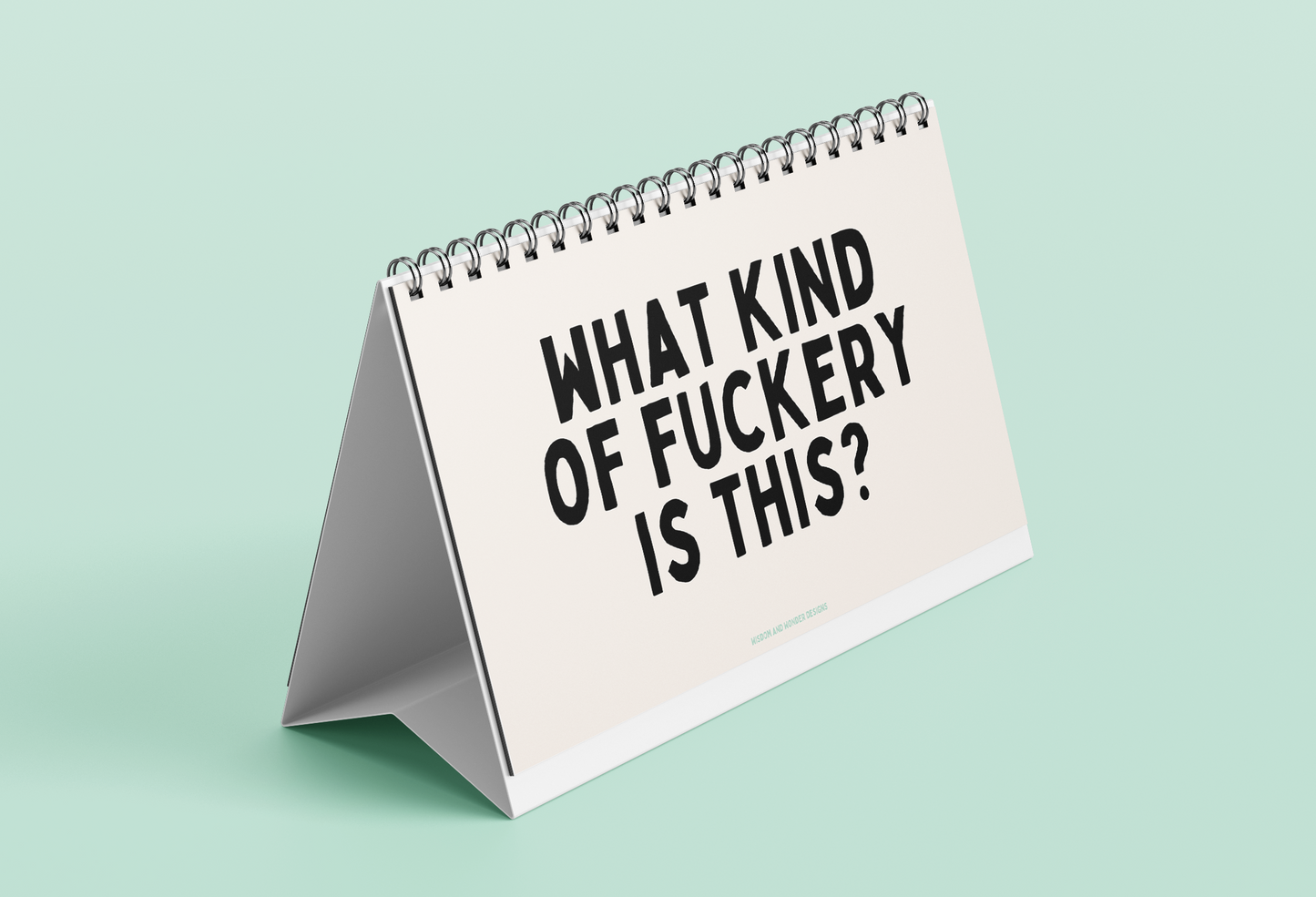 Work Inspired Flip Book | Things I Want To Say At Work But Can't | 26 Work Inspired Prints