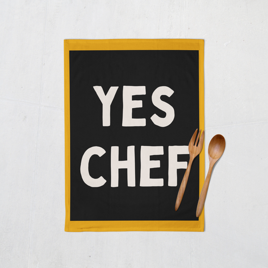 Yes Chef | Tea Towel