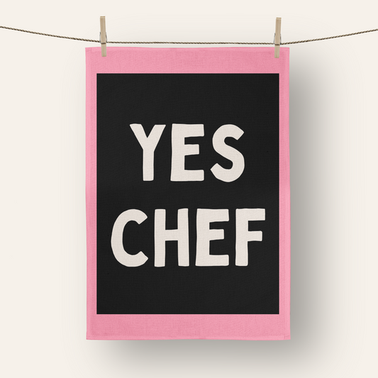 Yes Chef | Tea Towel