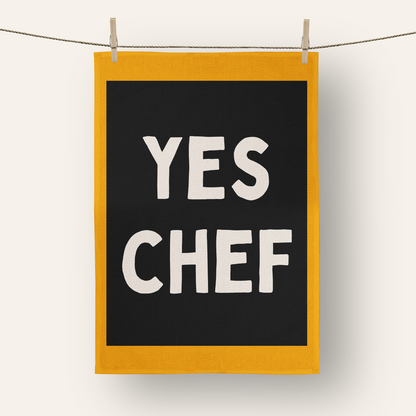 Yes Chef | Tea Towel