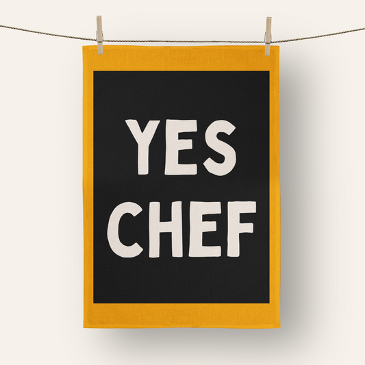 Yes Chef | Tea Towel