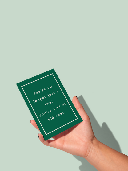 You're No Longer Just | Greeting Card
