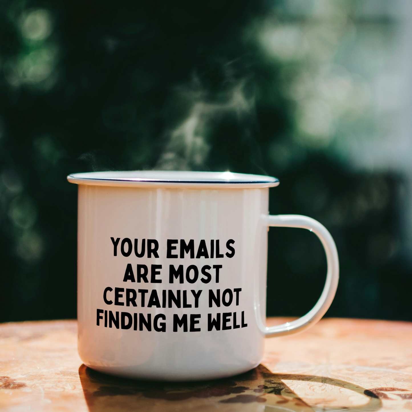 Your Emails Are Most Certainly Not Finding Me Well | Mug