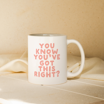 You Know You've Got This Right? | Mug