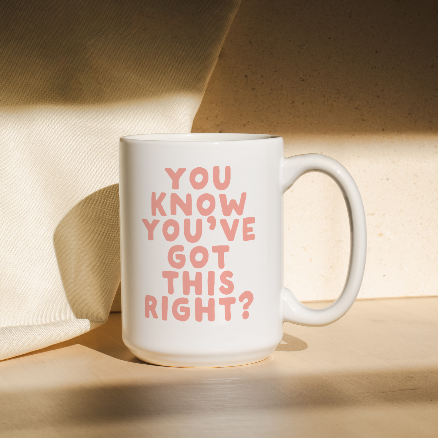 You Know You've Got This Right? | Mug