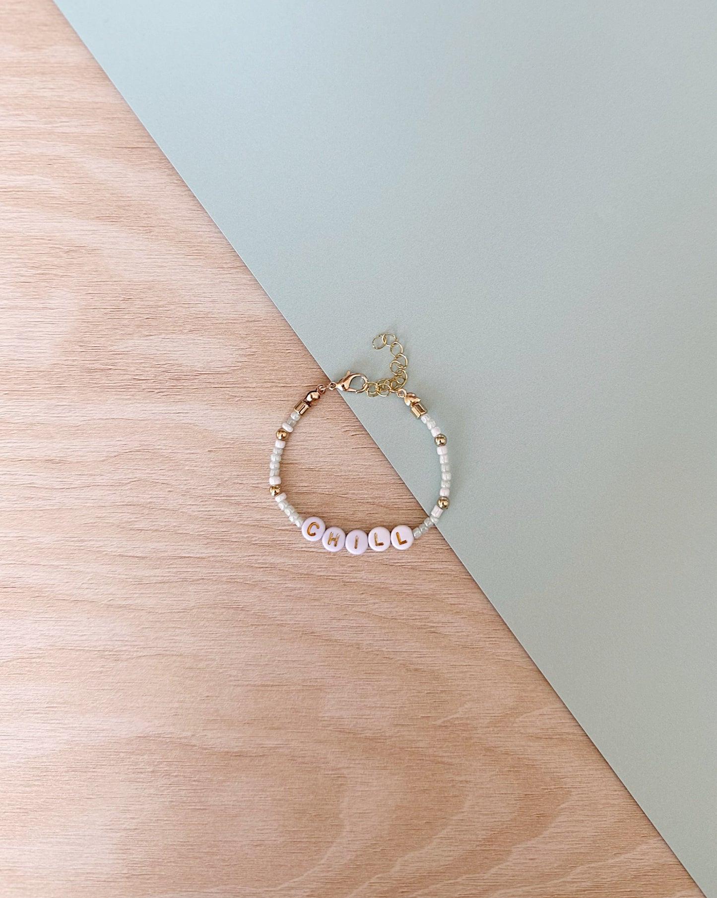 Chill | Peppermint Fizz | Gold | 'Not So' Friendship Bracelet