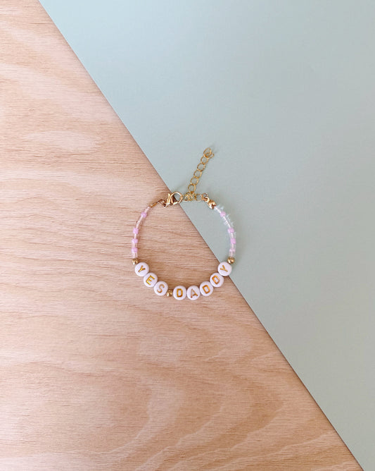 Yes Daddy | Lilac Haze | Gold | 'Not So' Friendship Bracelet