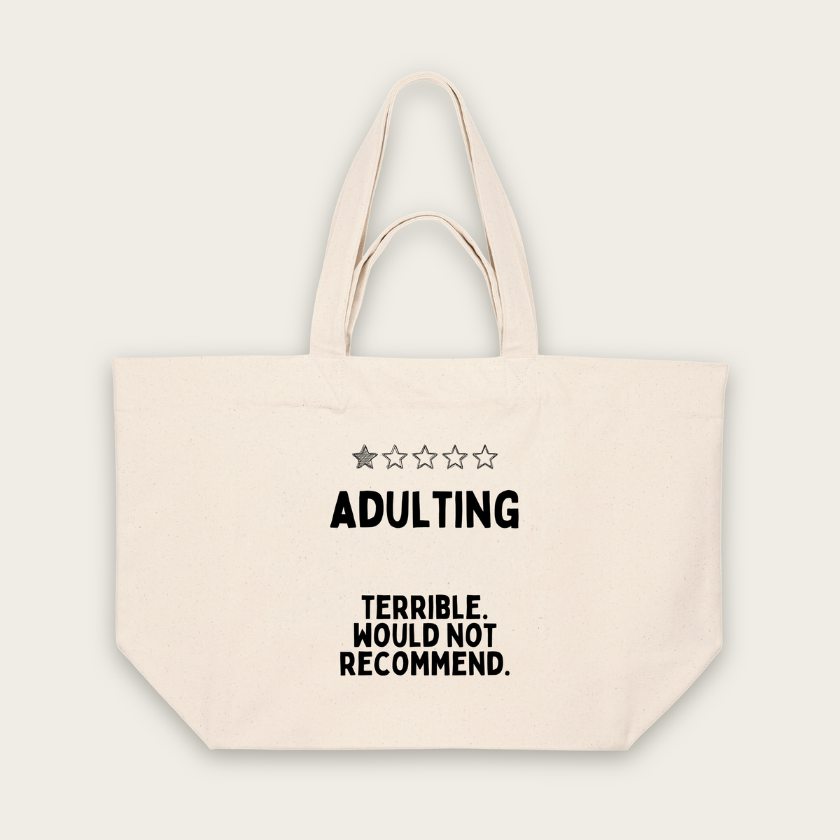 Adulting | Tote Bag in Natural Raw (18441_Adulting_STAU117_Natural-Raw_Tote-Bag_Mockup.png)