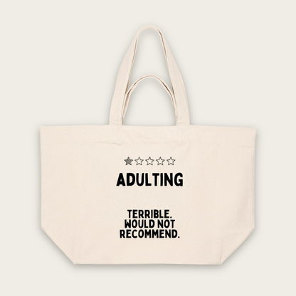 Adulting | Tote Bag in Natural Raw (18441_Adulting_STAU117_Natural-Raw_Tote-Bag_Mockup.png)