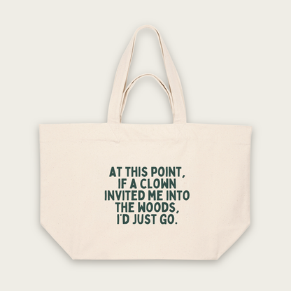 At This Point If A Clown | Tote Bag in Natural Raw (18459_At-This-Point_STAU117_Natural-Raw_Tote-Bag_Mockup.png)