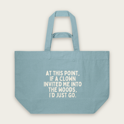 At This Point If A Clown | Tote Bag in Pebble Blue (18460_At-This-Point_STAU117_Pebble-Blue_Tote-Bag_Mockup.png)