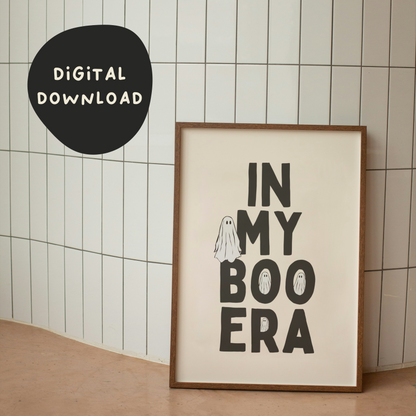 Digital Download | In My Boo Era | Ghosts | Black and Cream