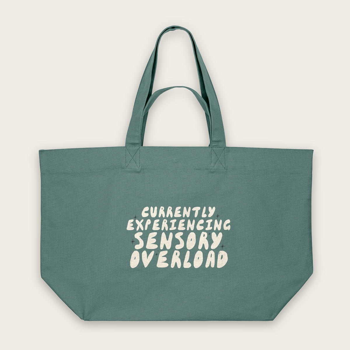 Currently Experiencing Sensory Overload | Tote Bag in Green Bay (18475_Currently-Experiencing-Sensory-Overload_STAU117_Green-Bay_Tote-Bag_Mockup.png)