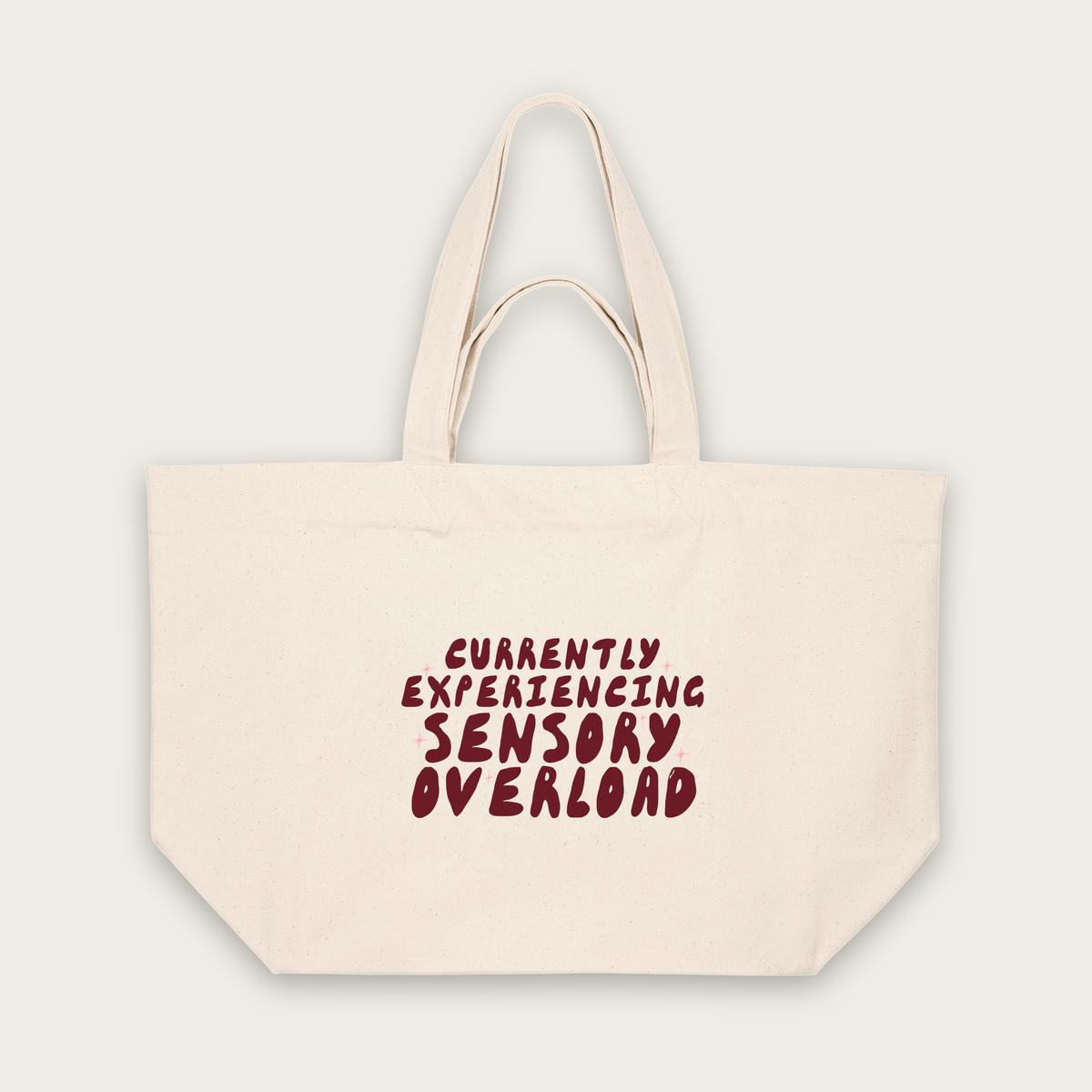 Currently Experiencing Sensory Overload | Tote Bag in Natural Raw (18803_Currently-Experiencing-Sensory-Overload_STAU117_Natural-Raw_Tote-Bag_Mockup.png)