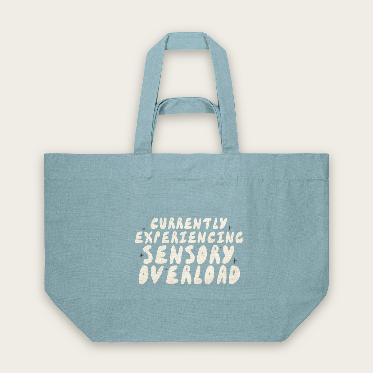 Currently Experiencing Sensory Overload | Tote Bag in Pebble Blue (18477_Currently-Experiencing-Sensory-Overload_STAU117_Pebble-Blue_Tote-Bag_Mockup.png)