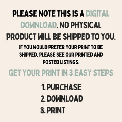 Digital Download | Get Up Dust Off Yell Fuck Keep Going | Black and Cream