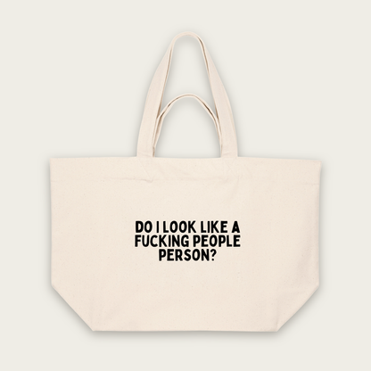 Do I Look Like A Fucking People Person | Tote Bag in Natural Raw (18485_Do-I-Look-Like-A-Fucking-People-Person_STAU117_Natural-Raw_Tote-Bag_Mockup.png)