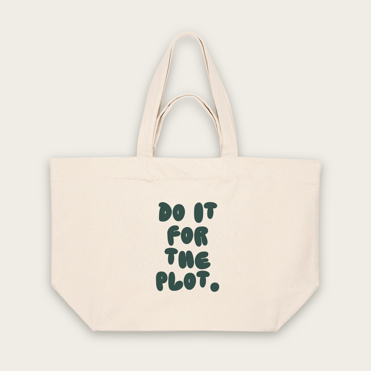 Do It For The Plot | Tote Bag in Natural Raw (18494_Do-It-For-The-Plot_STAU117_Natural-Raw_Tote-Bag_Mockup.png)