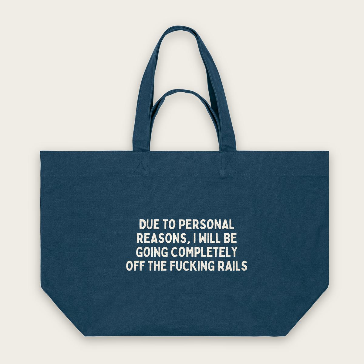Due To Personal Reasons | Tote Bag in Deep Teal (18517_Due-To-Personal-Reasons_STAU117_Deep-Teal_Tote-Bag_Mockup.png)