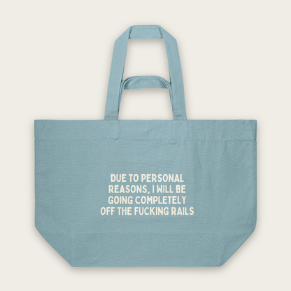 Due To Personal Reasons | Tote Bag in Pebble Blue (18522_Due-To-Personal-Reasons_STAU117_Pebble-Blue_Tote-Bag_Mockup.png)