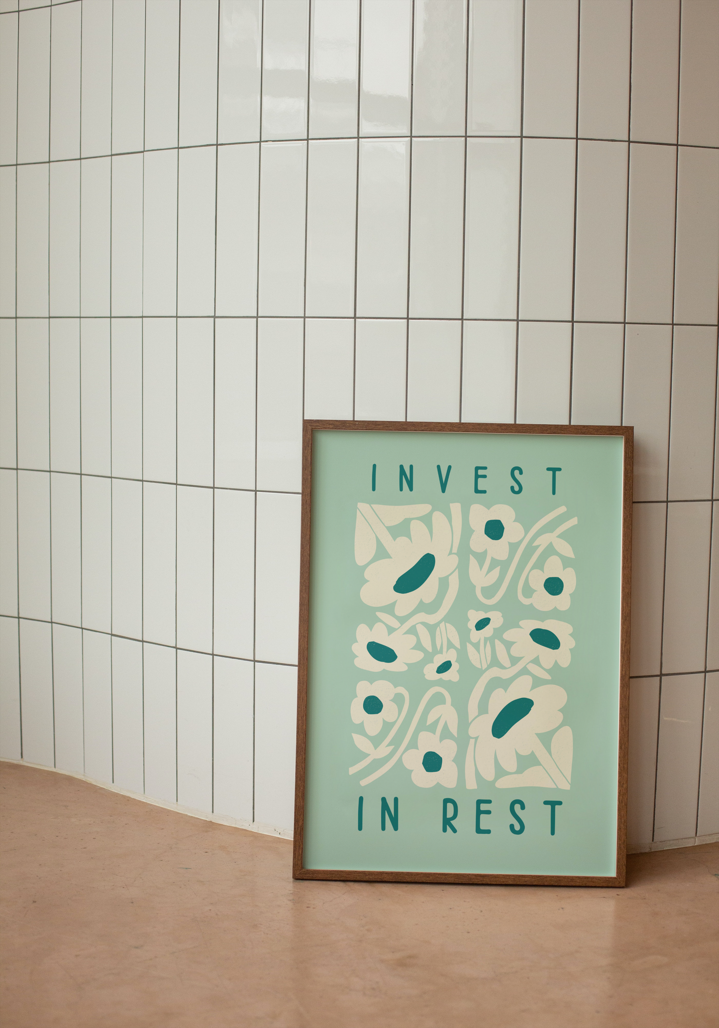 Invest In Rest | Peppermint | Art Print