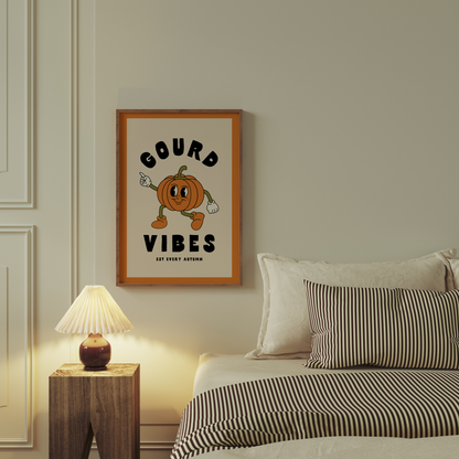 Digital Download | Gourd Vibes | Ginger, Black and Cream