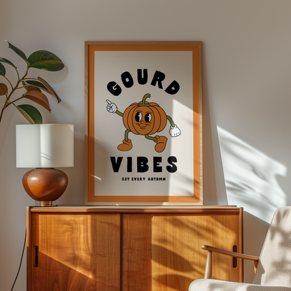 Digital Download | Gourd Vibes | Ginger, Black and Cream