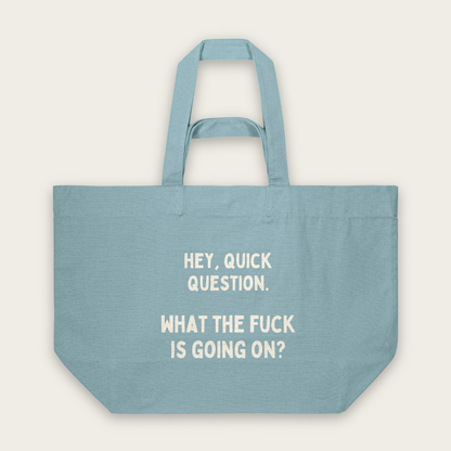 Hey, Quick Question | Tote Bag in Pebble Blue (18549_Hey,-Quick-Question_STAU117_Pebble-Blue_Tote-Bag_Mockup.png)